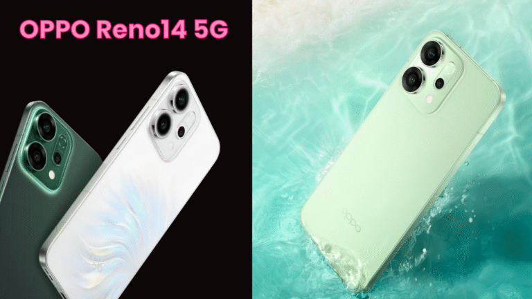 OPPO Reno14 5G Slim Design, Big Battery & Flagship Performance के साथ।